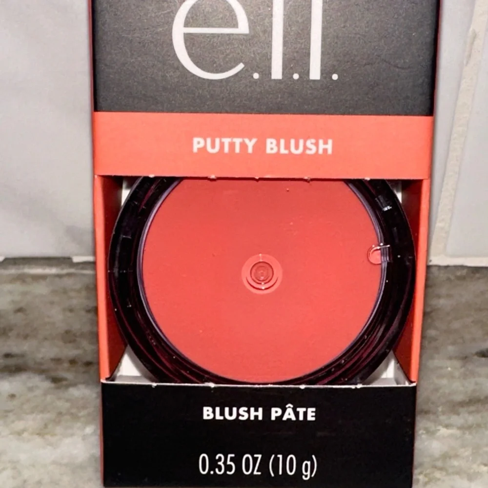 e.l.f. PUTTY BLUSH Turks and Caicos Coral Cream Blush ELF TikTok NEW Semi-Matte